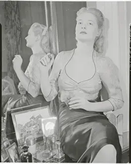 Guest Prints: Lucy Cochrane Putting on Perfume