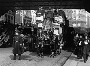Horse-drawn Trams (Horsecars) Gallery: Ludgate Hill