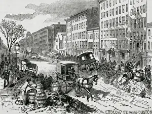 Everyday Scene Prints: Ludlow Street, near Houston