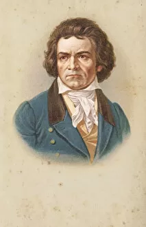 Ludwig van Beethoven (1770-1827) Collection: Ludwig van Beethoven portrait