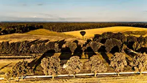 Luftaufnahmen der Lausitzer Heide- und Teichlandschaft