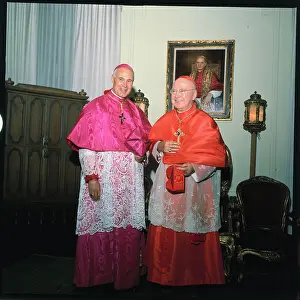 Luigi Cardinal Raimondi with Francis Cardinal Spellman