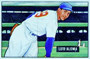 Arc0016622 Prints: Luis Aloma Baseball Card
