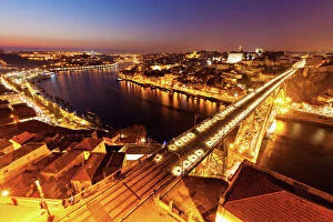 Aerial View Collection: Luiz I Bridge in Porto