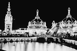 Brooklyn Collection: Luna Park At Night