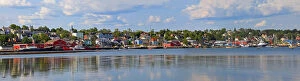 Images Dated 5th July 2015: Lunenburg Panoramic stock photo