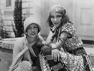 Lupe Valez and Dolores Del Rio Meet for the First Time