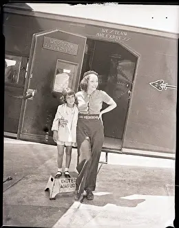 Burbank Prints: Lupe Velez Embraces Daughter Conchita