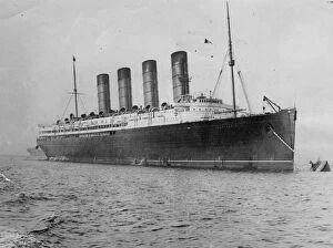 Hulton Archive Prints Gallery: RMS Lusitania