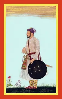 Princes Prints: Luṭfullah Khá, son of Sa dullah Khan, grand vezir of Shah Jahann