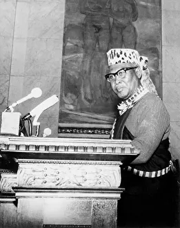 Apartheid Prints: Lutuli Accepting Nobel Peace Prize