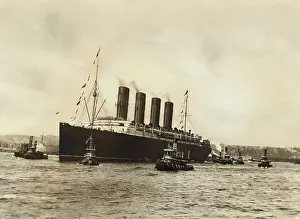 Powerful Prints: The Luxury Liner Lusitania