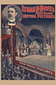 Theatre Prints: Lyman H. Howe's high class moving pictures - new magic pictures