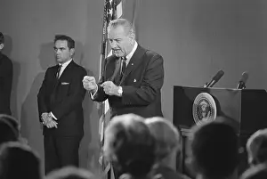 Humility Prints: Lyndon Johnson Defending Vietnam Policies