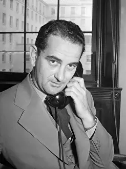 Lyndon Johnson Headshot