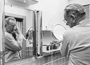 Lyndon Johnson Shaving