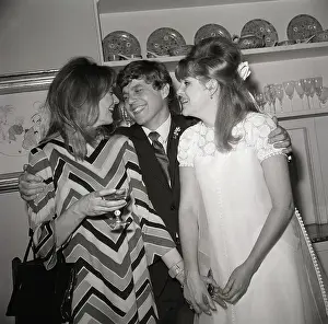 Lynn Redgrave And Husband Toasted