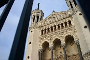 Images Dated 2nd June 2008: Lyon Basilica Notre Dame de Fourviere