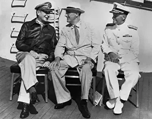 Honolulu Prints: MacArthur, Roosevelt, and Nimitz