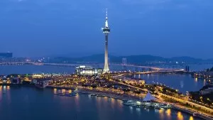 Images Dated 9th October 2013: Macau tower