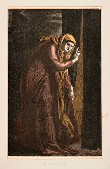 Images Dated 5th May 2016: Macbeth by Shakespeare engraving 1870