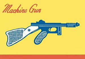 Crime Gallery: Machine gun