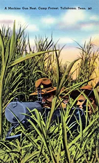 Training Prints: A machine gun nest
