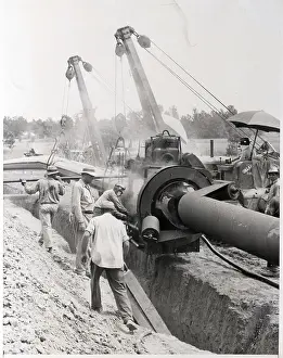 Machine Wrapping Pipeline W/Asbestos