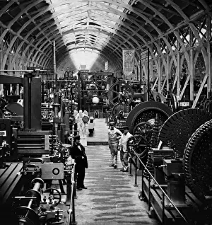 Exhibition Site Prints: Machinery Exhibits