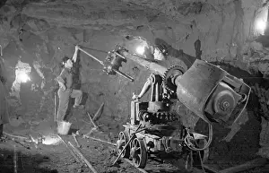 Wall Light Prints: Machinery For Mining