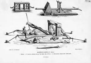 Catapult Prints: Machines For War; Engraving