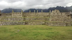 Pre Columbian Prints: Machu Picchu living quarters