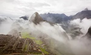 Machu Picchu in the Mist