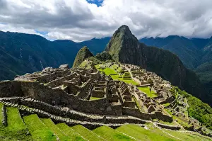 Inca Prints: Machu Picchu Terrasses, Cusco, Peru