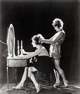 Mack Sennett Beauties Primping
