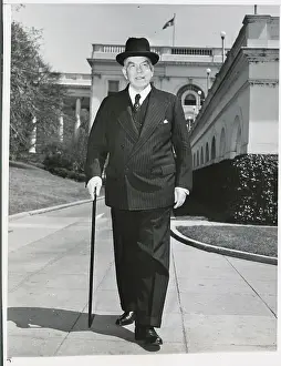 Mackenzie King Leaving White House