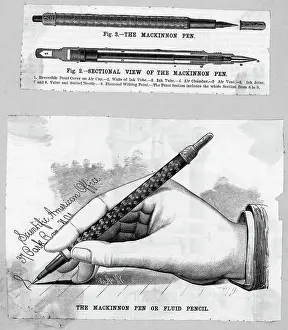 Mackinnon Pen Advertisement / Illustration