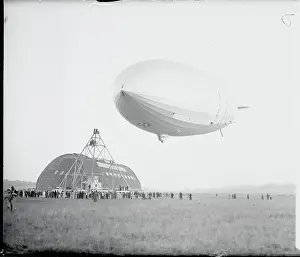 Macon Approaching Mast in Flight