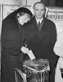 Madam Maud Gonne Voting
