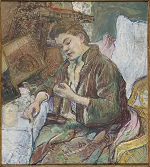 Henri Prints: Madame Favre at her toilet, 1891