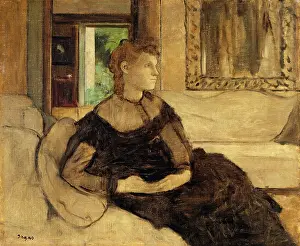 Degas Prints: Madame Théodore Gobillard (Yves Morisot)