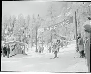 Madeleine Berthod Skiing