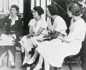 Mademoiselle Chanel Conversing with Her Employees