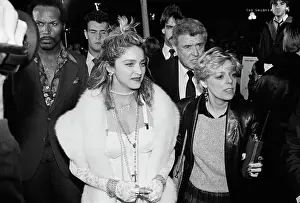Madonna Arriving at Premiere of Desperately Seeking Susan