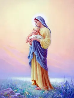 Mary Prints: Madonna and Child I