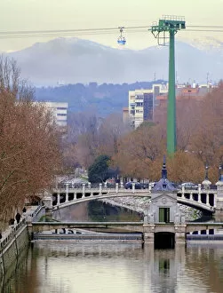 Images Dated 22nd May 2015: Madrid, Manzanares river
