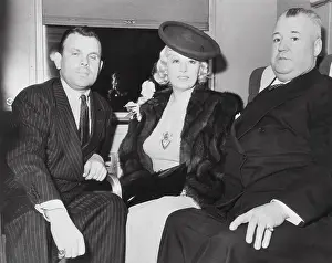 Mae West and Others on Ship