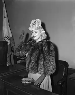 Mae West Swearing In