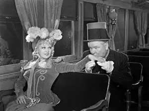 Theater Curtain Prints: Mae West and W.C. Fields in My Little Chickadee