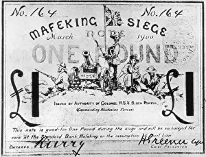 Prints Engravings Prints: Mafeking Money